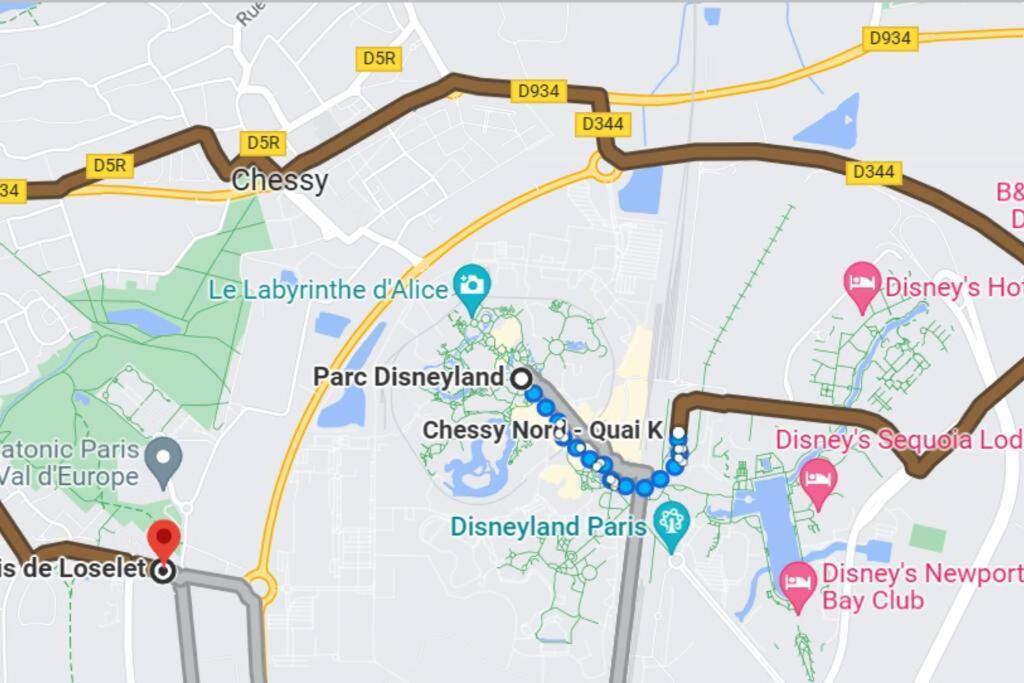 C210 Appartement Disneyland Paris Studio Montevrain Luaran gambar